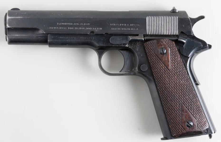 Colt M1911 pistol — real-world reference photo — not the in-game model